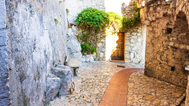 Eze village, medieval village in Provence, French Riviera