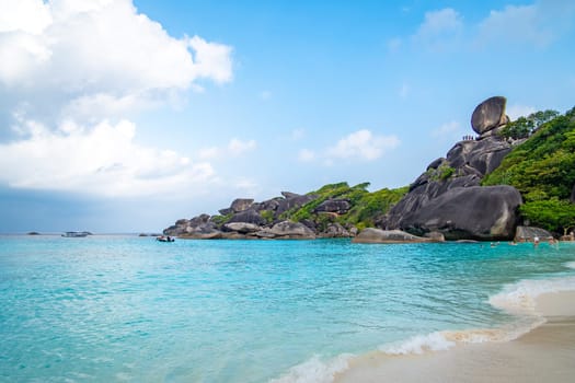 View of Similan island in Phang Nga, Thailand, south east asia