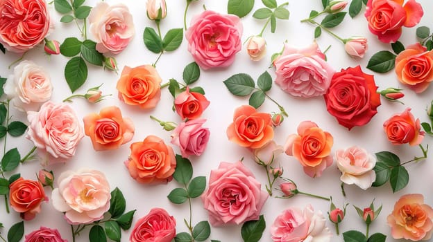 A variety of colorful flowers, including roses, lilies, and daisies, are neatly arranged in a vase on a wooden table for a special event like an International Mothers Day concert.