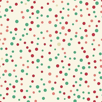 Seamless pattern, tileable polka dot country style print for minimal dotted wallpaper, wrapping paper, scrapbook, fabric and dots product design idea