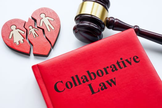 Book Collaborative law, a broken heart and a gavel.
