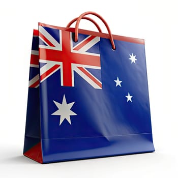 Australia Flag Shopping Bag: Carry Your Aussie Pride Everywhere! Elevate your style with our Australia flag shopping bag on a pristine white background. Crafted with precision, this bag captures the essence of Australian pride and heritage. Whether you're exploring bustling cities or enjoying outdoor adventures, carry your essentials with elegance and flair. Made from premium materials, it ensures durability and reliability for all your shopping excursions. Stand out from the crowd and showcase your love for Australia with this iconic accessory. Order now and add a touch of Aussie charm to your everyday life.