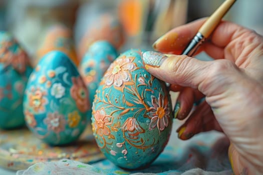 easter eggs day, DIY craft kit for painted eggs on Sun, Mar 31, 2024