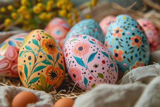 easter eggs day, DIY craft kit for painted eggs on Sun, Mar 31, 2024