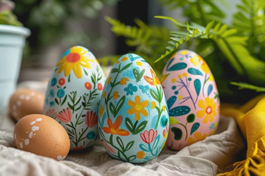 easter eggs day, DIY craft kit for painted eggs on Sun, Mar 31, 2024