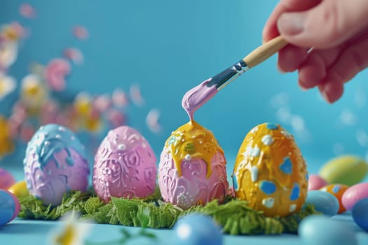 easter eggs day, DIY craft kit for painted eggs on Sun, Mar 31, 2024