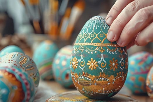 easter eggs day, DIY craft kit for painted eggs on Sun, Mar 31, 2024