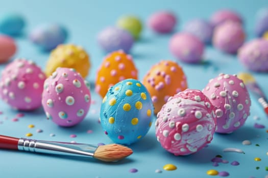 easter eggs day, DIY craft kit for painted eggs on Sun, Mar 31, 2024