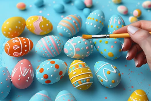 easter eggs day, DIY craft kit for painted eggs on Sun, Mar 31, 2024