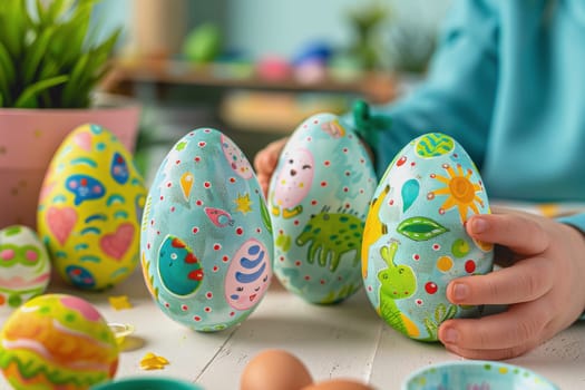 easter eggs day, DIY craft kit for painted eggs on Sun, Mar 31, 2024