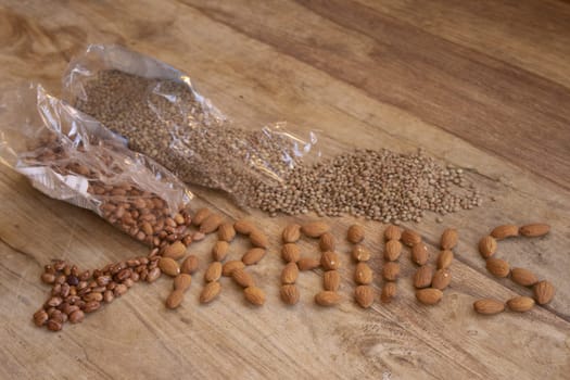 food grains or variety of cereals legumes and dry fruit