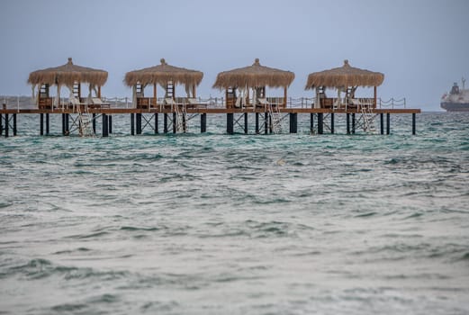 beautiful bungalows on the beach in Cyprus 1