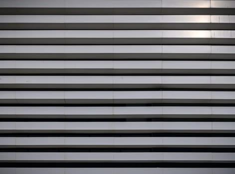 metal stripes on the window