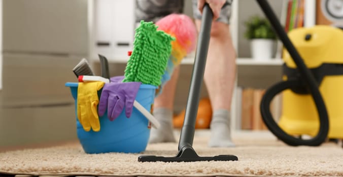 Home care for carpet vacuum cleaner from dirt and life style