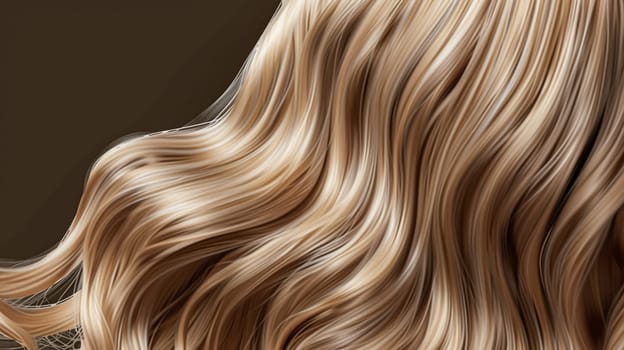 Hairstyle, beauty and hair care, long blonde healthy hair texture background for haircare shampoo, hair extensions and hair salon