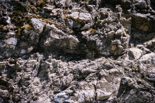 Textured stone sandstone surface. Close up image