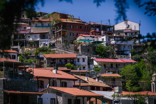 houses in a mountain village in Cyprus 1