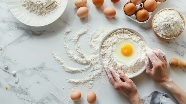preparing for baking, food Generative AI,