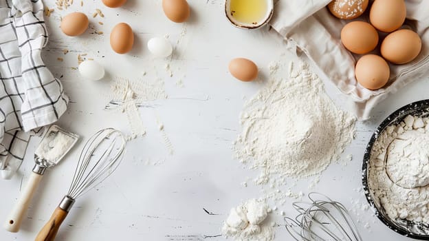 preparing for baking, food Generative AI,