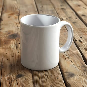 White coffee mug for mock up or customizable for text.