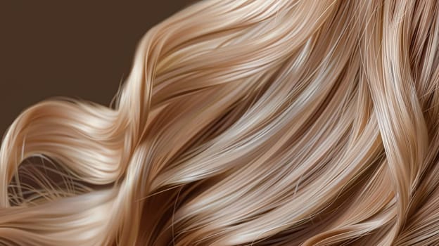 Hairstyle, beauty and hair care, long blonde healthy hair texture background for haircare shampoo, hair extensions and hair salon