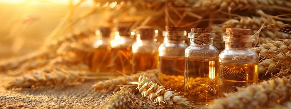 wheat oil extract, nature Generative AI,