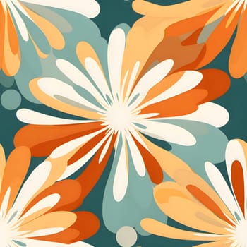 Patterns and banners backgrounds: Seamless background pattern. Abstract floral pattern. Vector illustration.