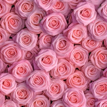 Patterns and banners backgrounds: Seamless pattern of pink roses. Texture of pink roses.
