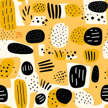 Patterns and banners backgrounds: Seamless pattern with abstract hand drawn shapes. Vector illustration.