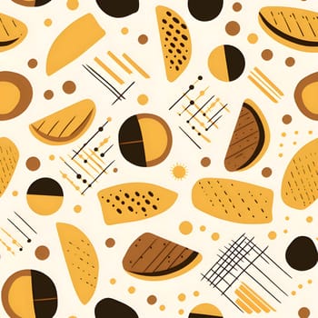 Patterns and banners backgrounds: Seamless pattern with hand drawn food elements. Vector illustration.