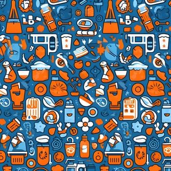 Patterns and banners backgrounds: Pet shop seamless pattern. Vector illustration with doodle icons.