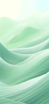 Patterns and banners backgrounds: abstract background with smooth lines in green colors, 3d render