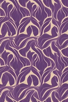 Patterns and banners backgrounds: Seamless pattern with abstract purple flowers. Vector illustration for your design