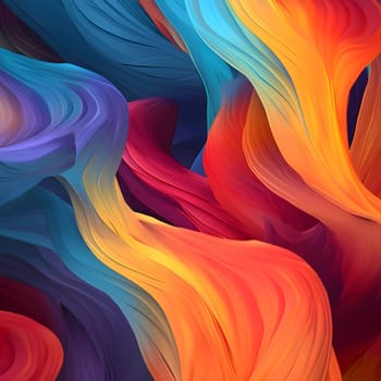 Vibrant waves and lines create a captivating abstract background wallpaper with dynamic energy.