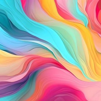 Vivid watercolor waves along with 3D lines come together to create an engaging abstract background wallpaper.