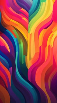 Abstract background design: Colorful abstract background with curved lines. Vector illustration for your design