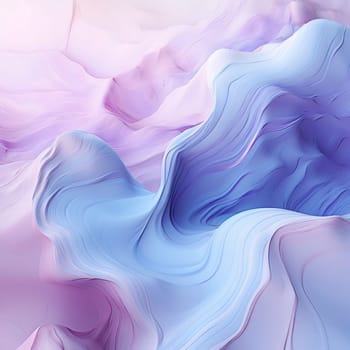 Abstract background design: Abstract background with blue, purple and white colors. Liquid marble pattern.