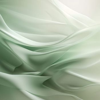 Abstract background design: abstract background with smooth lines in green and gray colors for design