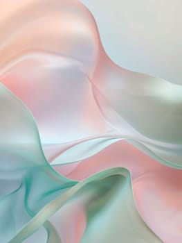 Abstract background design: abstract background with smooth silk or satin in pastel colors