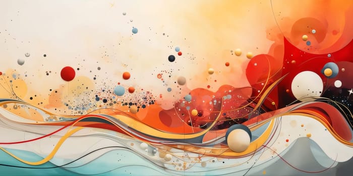 Abstract background design: Abstract colorful background. Vector illustration. Can be used as a template for brochure