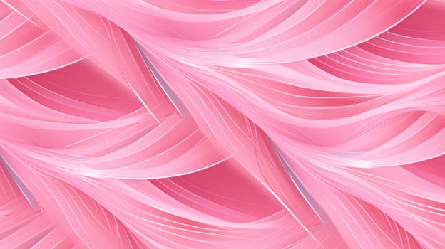 Abstract background design: Abstract pink wavy background. 3d rendering, 3d illustration.