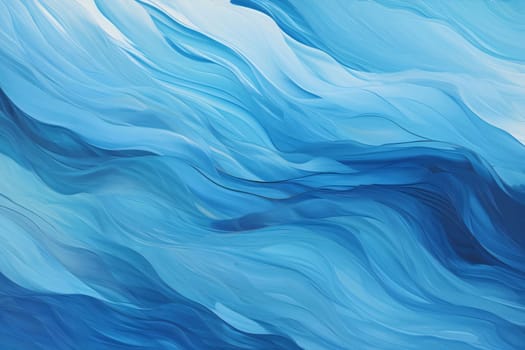 Abstract background design: abstract blue background with smooth lines and waves in watercolor style