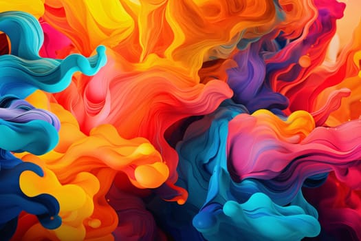 Abstract background design: abstract colorful background. 3d rendering, 3d illustration.