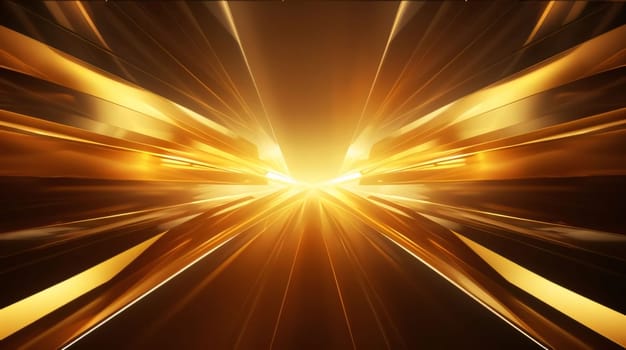 Abstract background design: abstract golden background with some smooth lines in it (3d render)