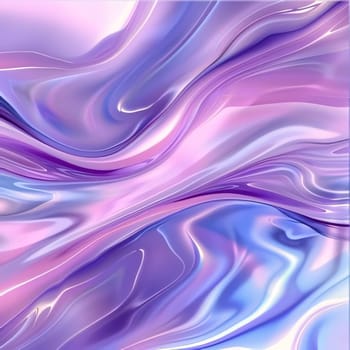 Abstract background design: abstract background with smooth lines and waves in purple and blue colors