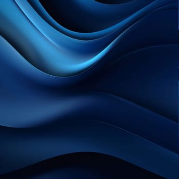 Abstract background design: Abstract blue background with smooth lines. Vector illustration. Eps 10.