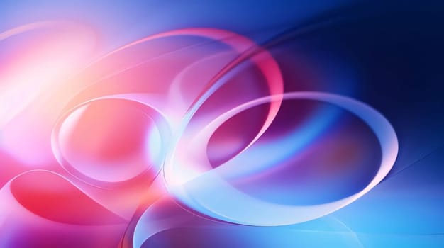 Abstract background design: abstract background with smooth lines in blue and purple colors, computer generated images