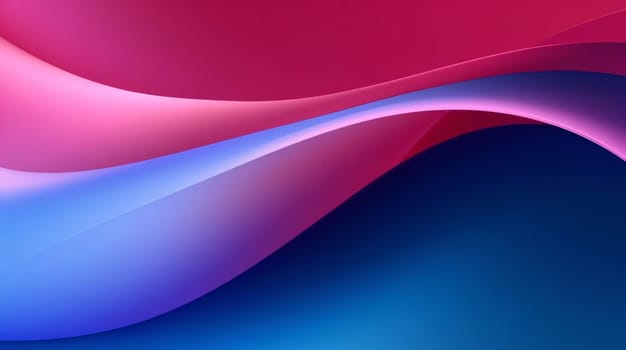 Abstract background design: abstract background with smooth lines in blue, purple and pink colors