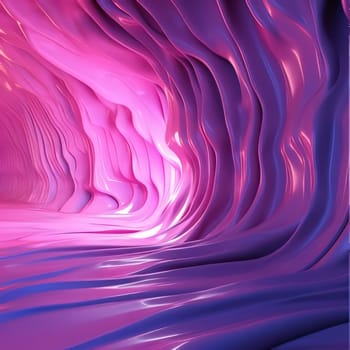 Abstract background design: Abstract 3d rendering of wavy surface. Futuristic background with liquid shapes.