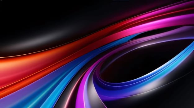 Abstract background design: abstract multicolored background with smooth lines, waves and curves